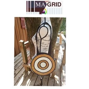 NWT Magrid Straw Bag